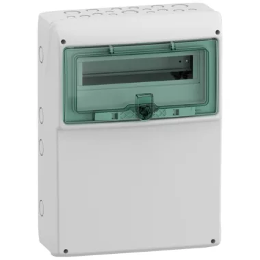 SCHNEIDER 13192 Kaedra universal distribution transparent door, 24 + 2m