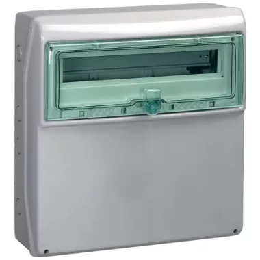 SCHNEIDER Mureva 13193 Kaedra univerzális kiselosztó átlátszó ajtó, 36+2m