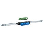   SCHNEIDER 13448 Csatlakozóblokk készlet, 8 furat, 12 modulos hátlap tartóval