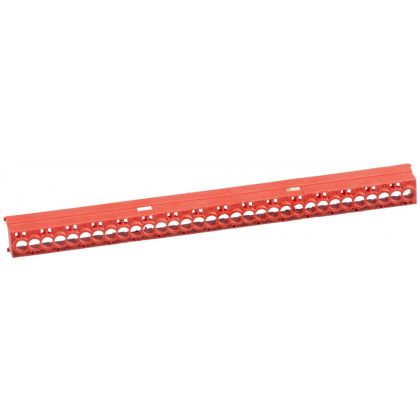   SCHNEIDER 13585 Kaedra Red cover for 16/22/32 perforated connection block