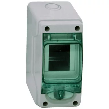 SCHNEIDER 13975 MINI KAEDRA Kiselosztó, átlátszó ajtó, falon kívüli, 1x3 modul, szürke SCHNEIDER 13975 MINI KAEDRA Kiselosztó, átlátszó ajtó, falon kívüli, 1x3 modul, szürke