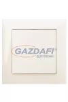 ELEKTRO-PLAST 1410-01 "Sentia" egypólusú kapcsoló, süllyesztett, krém, IP20, 250V, 10A, kerettel ELEKTRO-PLAST 1410-01 "Sentia" egypólusú kapcsoló, süllyesztett, krém, IP20, 250V, 10A, kerettel