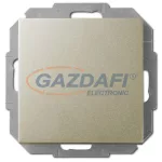   ELEKTRO-PLAST 1410-57 "Sentia" egypólusú kapcsoló, süllyesztett, szatén, IP20, 250V, 10A, keret nélkül