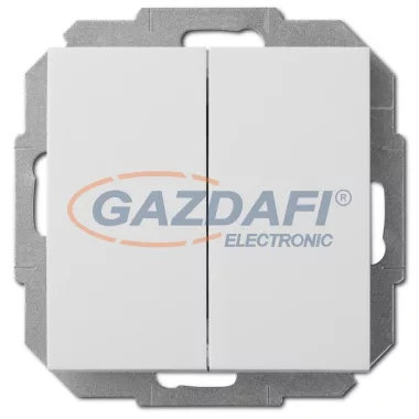 ELEKTRO-PLAST 1411-10 "Sentia" csillárkapcsoló, süllyesztett, fehér, IP20, 250V, 10A, keret nélkül