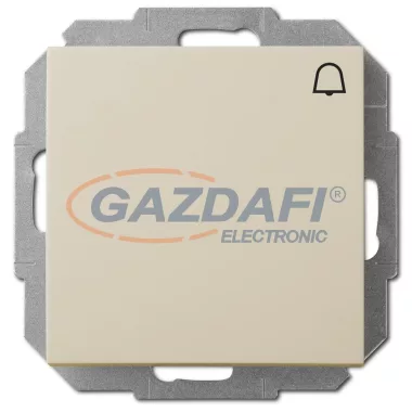 ELEKTRO-PLAST 1414-11 "Sentia" csengőjeles nyomókapcsoló, süllyesztett, krém, IP20, 250V, 10A, keret nélkül ELEKTRO-PLAST 1414-11 "Sentia" csengőjeles nyomókapcsoló, süllyesztett, krém, IP20, 250V, 10A, keret nélkül