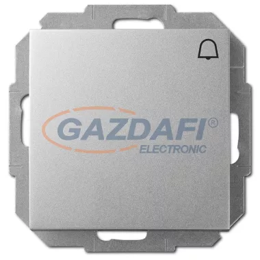 ELEKTRO-PLAST 1414-56 "Sentia" csengőjeles nyomókapcsoló, süllyesztett, ezüst, IP20, 250V, 10A, keret nélkül ELEKTRO-PLAST 1414-56 "Sentia" csengőjeles nyomókapcsoló, süllyesztett, ezüst, IP20, 250V, 10A, keret nélkül