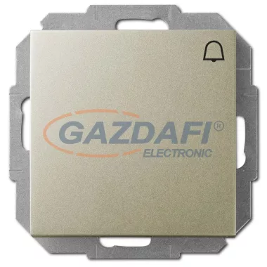 ELEKTRO-PLAST 1414-57 "Sentia" csengőjeles nyomókapcsoló, süllyesztett, szatén, IP20, 250V, 10A, keret nélkül ELEKTRO-PLAST 1414-57 "Sentia" csengőjeles nyomókapcsoló, süllyesztett, szatén, IP20, 250V, 10A, keret nélkül