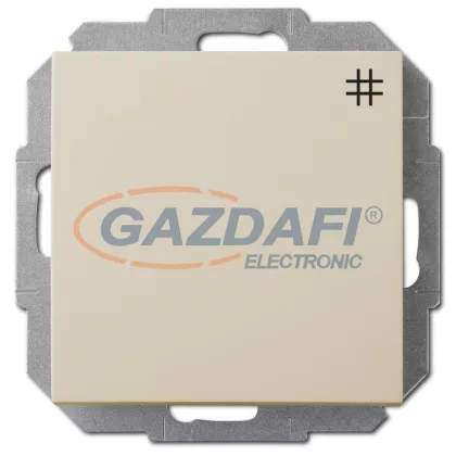 ELEKTRO-PLAST 1415-11 "Sentia" kereszt váltókapcsoló, süllyesztett, krém, IP20, 250V, 10A, keret nélkül ELEKTRO-PLAST 1415-11 "Sentia" kereszt váltókapcsoló, süllyesztett, krém, IP20, 250V, 10A, keret nélkül