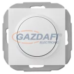   ELEKTRO-PLAST 1417-10 "Sentia" fényerőszabályzó kapcsoló, süllyesztett, fehér, 40-400W, IP20, 250V, 10A, keret nélkül