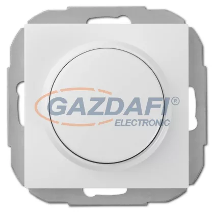   ELEKTRO-PLAST 1417-10 "Sentia" fényerőszabályzó kapcsoló, süllyesztett, fehér, 40-400W, IP20, 250V, 10A, keret nélkül