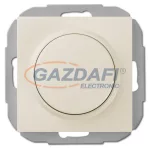   ELEKTRO-PLAST 1417-11 "Sentia" fényerőszabályzó kapcsoló, süllyesztett, krém, IP44, 40-400W, keret nélkül