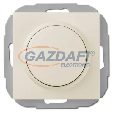 ELEKTRO-PLAST 1417-11 "Sentia" fényerőszabályzó kapcsoló, süllyesztett, krém, IP44, 40-400W, keret nélkül ELEKTRO-PLAST 1417-11 "Sentia" fényerőszabályzó kapcsoló, süllyesztett, krém, IP44, 40-400W, keret nélkül
