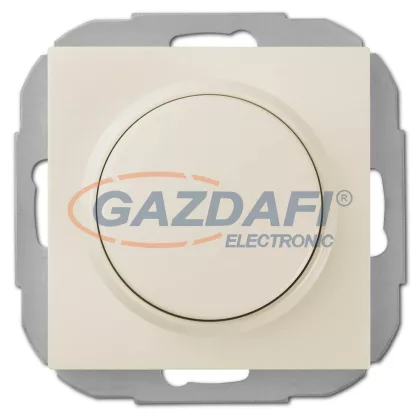   ELEKTRO-PLAST 1417-11 "Sentia" fényerőszabályzó kapcsoló, süllyesztett, krém, IP44, 40-400W, keret nélkül