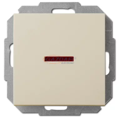 ELEKTRO-PLAST 1423-11 "Sentia" egypólusú, jelzőfényes kapcsoló, süllyesztett, krém, IP20, 250V, 10A, keret nélkül ELEKTRO-PLAST 1423-11 "Sentia" egypólusú, jelzőfényes kapcsoló, süllyesztett, krém, IP20, 250V, 10A, keret nélkül