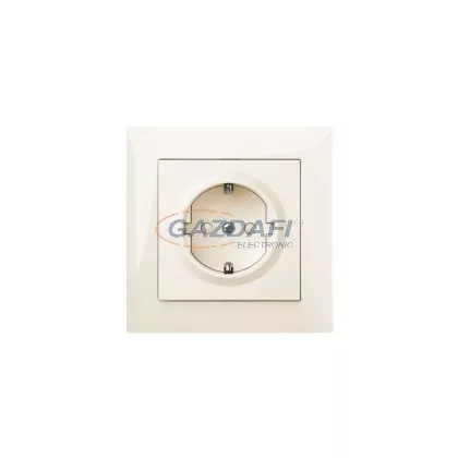 ELEKTRO-PLAST 1437-11 "Sentia" csatlakozó aljzat, 2P+F, krém, keret nélkül ELEKTRO-PLAST 1437-11 "Sentia" csatlakozó aljzat, 2P+F, krém, keret nélkül
