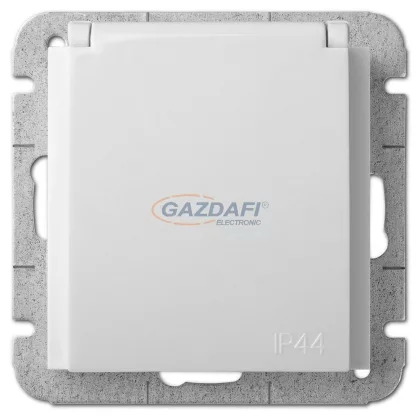 ELEKTRO-PLAST 1439-10 "Sentia" 2P+E, IP44, süllyesztett dugalj, fehér ELEKTRO-PLAST 1439-10 "Sentia" 2P+E, IP44, süllyesztett dugalj, fehér