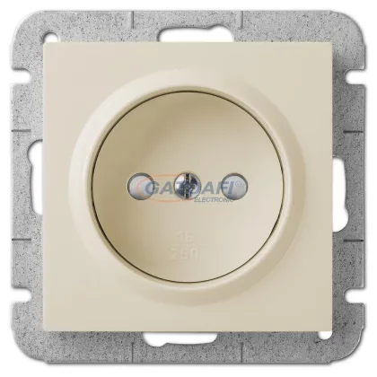 ELEKTRO-PLAST 1440-11 "Sentia" süllyesztett, földeletlen dugalj, krém, IP20, keret nélkül, keret nélkül ELEKTRO-PLAST 1440-11 "Sentia" süllyesztett, földeletlen dugalj, krém, IP20, keret nélkül, keret nélkül