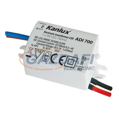 KANLUX ADI700 1X3W LED működtető