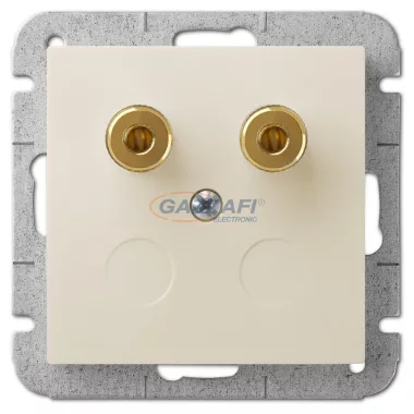 ELEKTRO-PLAST 1457-11 "Sentia" süllyesztett hangszóró aljzat, krém, keret nélkül ELEKTRO-PLAST 1457-11 "Sentia" süllyesztett hangszóró aljzat, krém, keret nélkül
