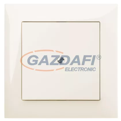 ELEKTRO-PLAST 1470-01 "Sentia" vakfedél, krém, kerettel ELEKTRO-PLAST 1470-01 "Sentia" vakfedél, krém, kerettel