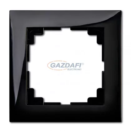   ELEKTRO-PLAST 1471-58 "Sentia" egyes keret, fekete, IP20, 250V, 10A