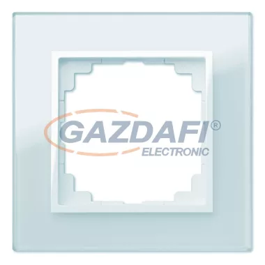 ELEKTRO-PLAST 1471-64 "Sentia" egyes üveg keret, tengerkék, IP20, 250V, 10A ELEKTRO-PLAST 1471-64 "Sentia" egyes üveg keret, tengerkék, IP20, 250V, 10A