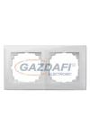 ELEKTRO-PLAST 1472-00 "Sentia" univerzális kettes keret, fehér, IP20, 250V, 10A ELEKTRO-PLAST 1472-00 "Sentia" univerzális kettes keret, fehér, IP20, 250V, 10A