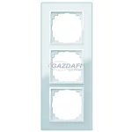  ELEKTRO-PLAST 1473-64 "Sentia" hármas üveg keret, tengerkék, IP20, 250V, 10A