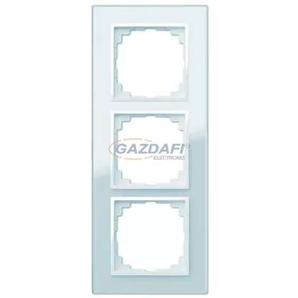 ELEKTRO-PLAST 1473-64 "Sentia" hármas üveg keret, tengerkék, IP20, 250V, 10A ELEKTRO-PLAST 1473-64 "Sentia" hármas üveg keret, tengerkék, IP20, 250V, 10A