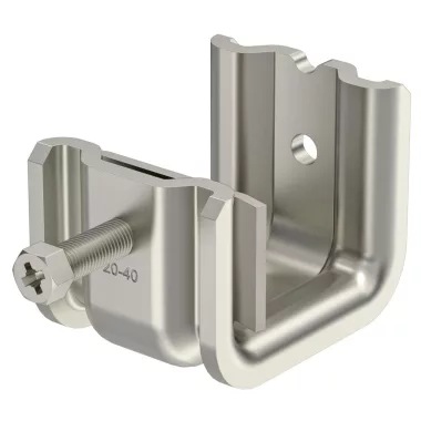 OBO 1486294 SSP 20-40 M8 V4A Tartókapocs nehéz kivitel 20-40mm rozsdamentes acél