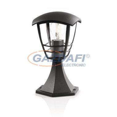 PHILIPS Creek 153823016 talapzatos lámpa, 1x60W 230V E27, fekete