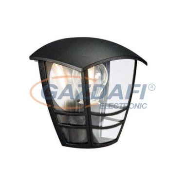 PHILIPS Creek 153873016 fali lámpa, 1x60W 230V E27, fekete