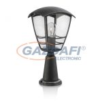   PHILIPS Stream 154625416 oszlopos lámpa, 1x60W 230V E27, szürke