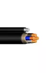 YMT 4x10mm2 Kábel tartósodronnyal, PVC RM 300/500V fekete