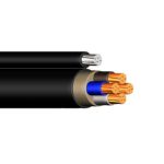   YMT 3x2,5mm2 Cable with support wire, PVC RE 300 / 500V black
