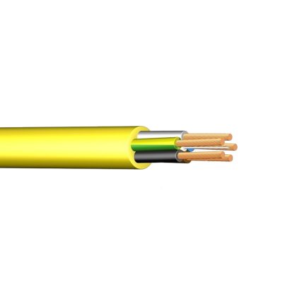 N07V3V3-F 5x4mm2 Hosszabbító kábel 450/750V sárga