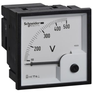 SCHNEIDER 16005 PowerLogic VLT voltmérő 0...500V AC 72x72