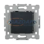   ELMARK "Splendor" süllyesztett egypólusú kapcsoló, sötétszürke