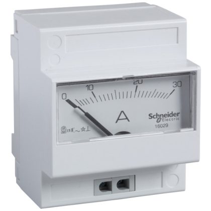   SCHNEIDER 16029 PowerLogic AMP ammeter 30A direct connection analog meter