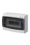 ELEKTRO-PLAST 1603-01 "Galant" falon kívüli, UV álló elosztó, IP65, 12 modul ELEKTRO-PLAST 1603-01 "Galant" falon kívüli, UV álló elosztó, IP65, 12 modul