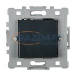   ELMARK "Splendor" süllyesztett keresztkapcsoló, sötétszürke