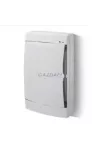 ELEKTRO-PLAST 1607-00 "Galant" falon kívüli, UV álló elosztó, IP65, 42 modul, 3x14, szürke, szürke ajtó ELEKTRO-PLAST 1607-00 "Galant" falon kívüli, UV álló elosztó, IP65, 42 modul, 3x14, szürke, szürke ajtó