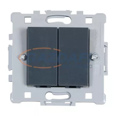 ELMARK "Splendor" süllyesztett csillárkapcsoló, sötétszürke