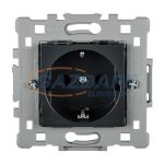   ELMARK "Splendor" süllyesztett dugalj, sötétszürke