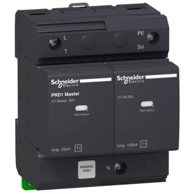 SCHNEIDER 16361 Acti9 PRD1mAster túlfeszültség-korlátozó, 1P-N