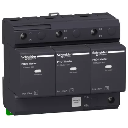 SCHNEIDER 16362 Acti9 PRD1mAster túlfeszültség-korlátozó, 3P