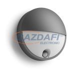   PHILIPS Capricorn 164569316 IR LED mozgásérzékelő fali lámpa, 1x6W 230V 600Lm, antracit