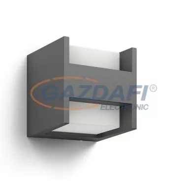 PHILIPS Arbour 164599316 LED fali lámpa 2x4,5W 800Lm, antracit