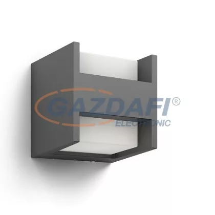   PHILIPS Arbour 164599316 LED fali lámpa 2x4,5W 800Lm, antracit