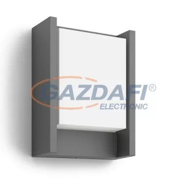 PHILIPS Arbour 164609316 LED fali lámpa 1x6W 230V 600Lm, antracit